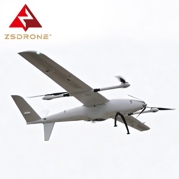 VT15 Electric VTOL Fixed-Wing UAV – 5kg Payload Long-Range Drone
